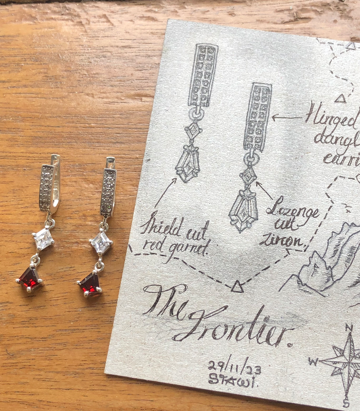 The Frontier Earrings.