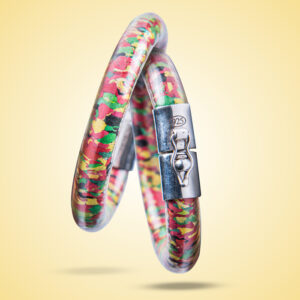 STAWI x Ocean Sole Red, Yellow-Green Bracelet.