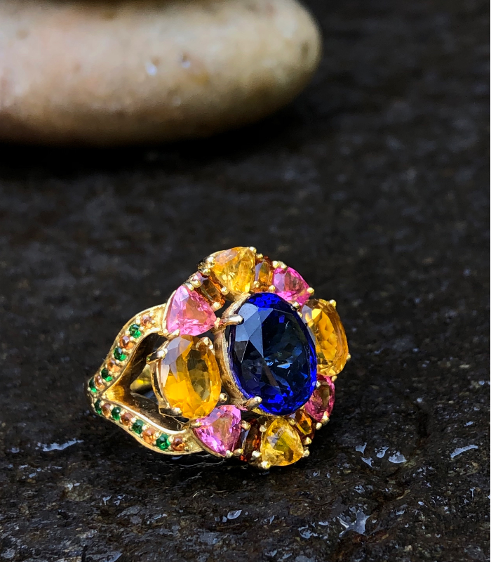 Aurora Cocktail Ring - Image 2